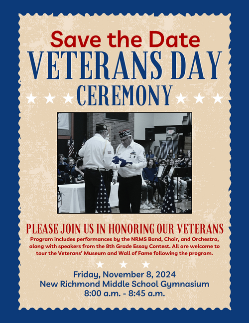 Veterans Day Ceremony Information