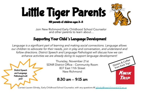 Little Tiger Parents Flyer