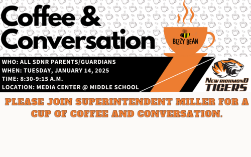 coffee and conversation flyer