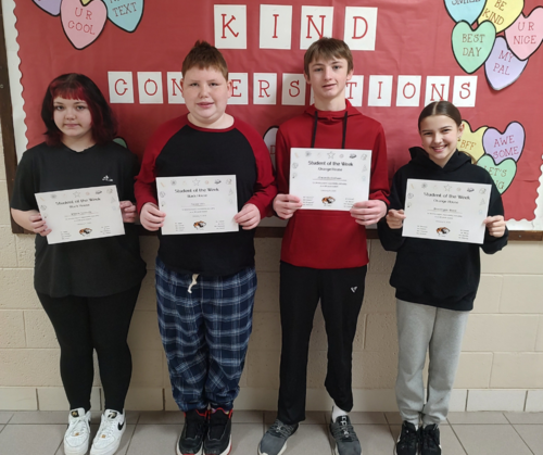 students of the week